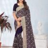 Charismatic Georgette Designer Saree for Reception and Wedding
