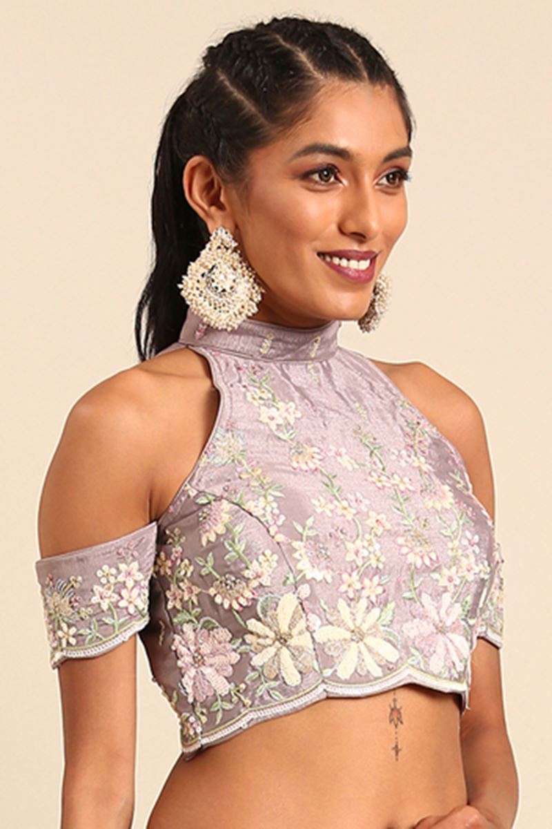 Creative Mauve Colored Designer Lehenga Choli