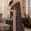 Breathtaking Georgette Designer Saree for Party and Reception