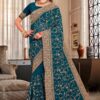Charismatic Georgette Designer Saree for Party and Reception