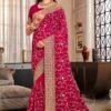 Smashing Georgette Designer Saree for Party and Reception
