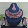 Exquisite Ruby Designer Necklace Set for Party and Wedding