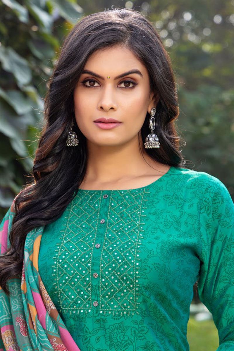 Impressive Art Silk Designer Salwar Suit for Festival and Mehendi