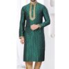 Spectacular Green Designer Kurta and Churidar Set for Festivals, Wedding