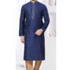 Amazing Navy Blue Designer Kurta and Churidar Set for Festivals, Weddings