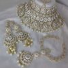 Lovely White Bridal Designer Necklace Set for an Engagement and Party