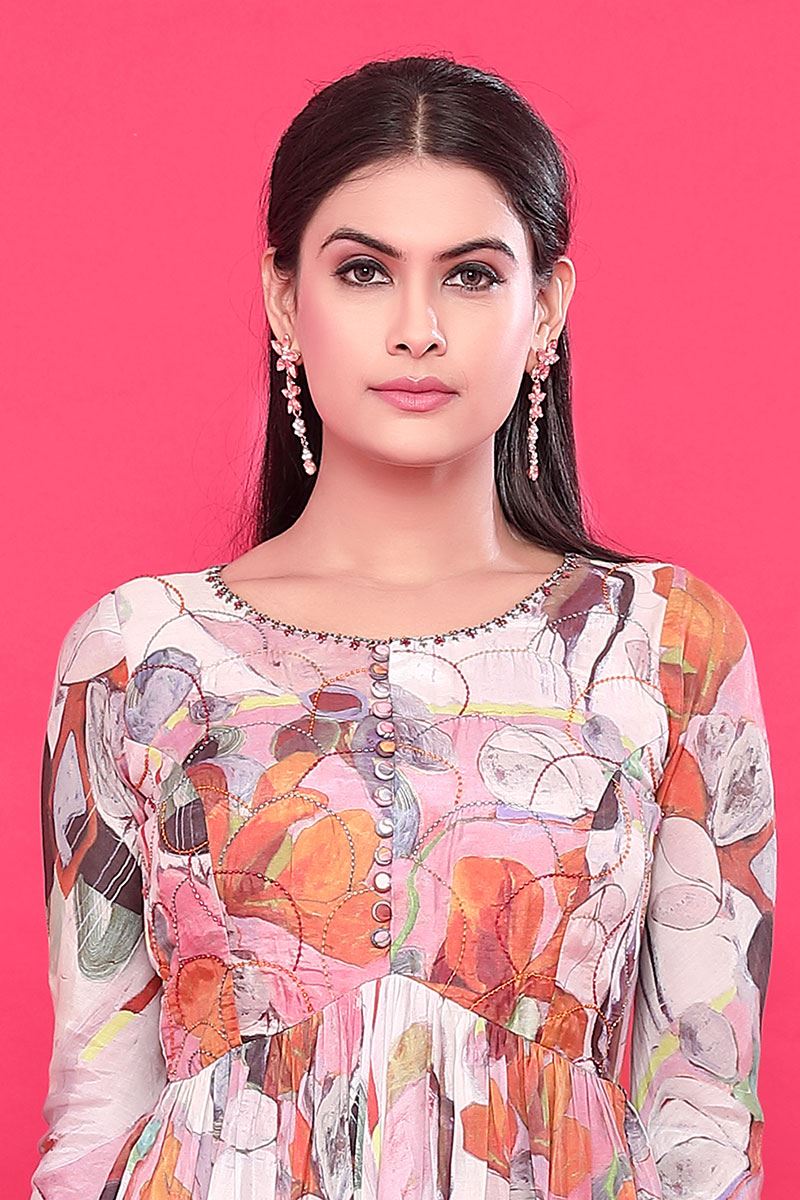 Spectacular Multi Designer Palazzo Suit for Party