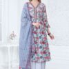 ImpressiveBlue Designer Palazzo Suit for Festival and Party