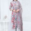 TrendyGrey Designer Palazzo Suit for Party