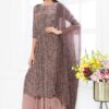 AttractiveBrown Designer Palazzo Suit for Festival and Party