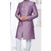 Marvelous Lavender Designer Indo-Western Sherwani for Engagement and Reception