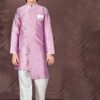 Fashionable Light Purple Colored Designer Kid’s Kurta Pajama Set for Festivals, Engagement, Reception, and Party