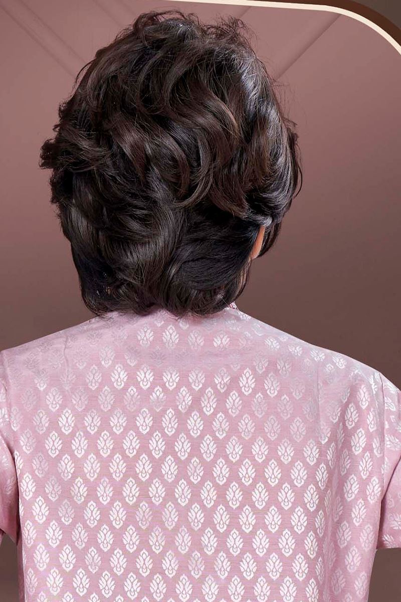 Royal Light Purple Colored Designer Kid’s Kurta Pajama Set for Festivals, Engagements, Reception, and Party