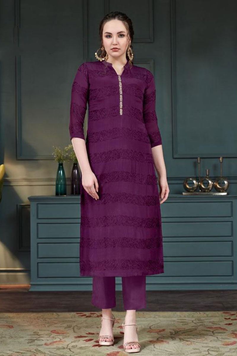 Irresistible Georgette Designer Women’s Kurti for Festival and Party