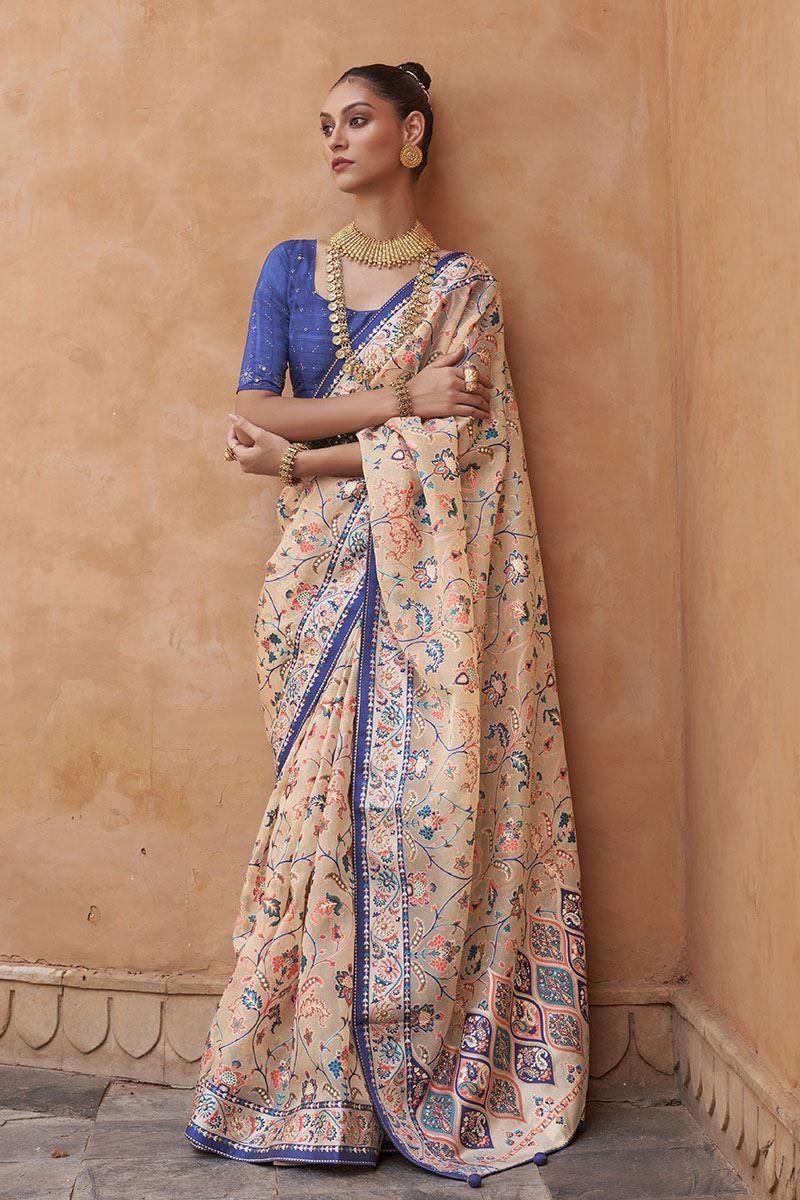 Exuberant Designer Saree for Festival and Wedding