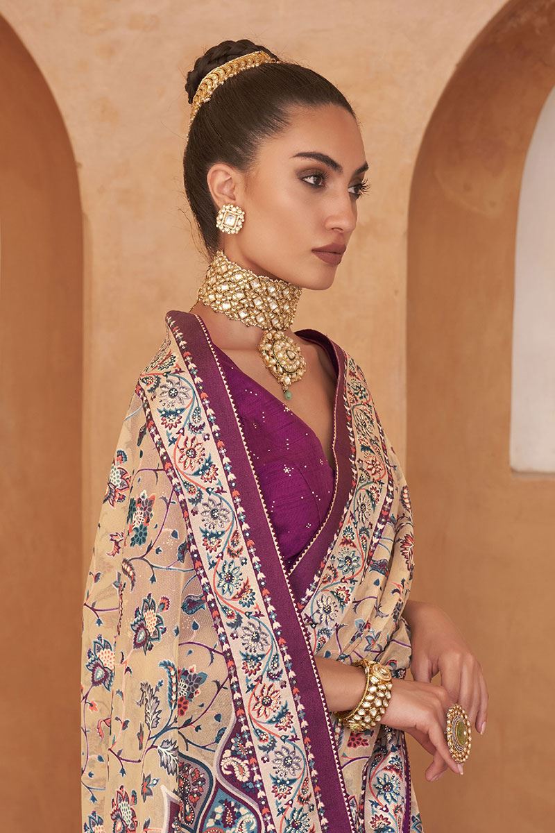 Charming Designer Saree for Festival and Wedding