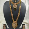 Marvellous Golden Designer Necklace Set for Wedding, Reception, and Festivals