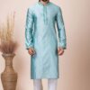 Royal Sea Green Designer Kurta Pyjama Set for Engagement, Reception, Festivals, and Party