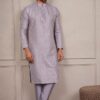 Charming Purple Designer Kurta Pant Set for Engagement, Reception, and Festival