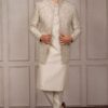Classy Cream Designer 3-Piece Men’s Suit for Party, Engagement, and Reception