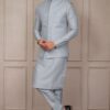 Magnificent Sky Blue Designer 3-Piece Men’s Suit for Reception, Wedding, and Festivals