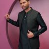 Fancy Black Designer 3-Piece Men’s Suit for Party