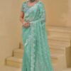 Breathtaking Banarasi Tuscany Designer Saree for Wedding, Engagement, Reception, Party, and Festivals