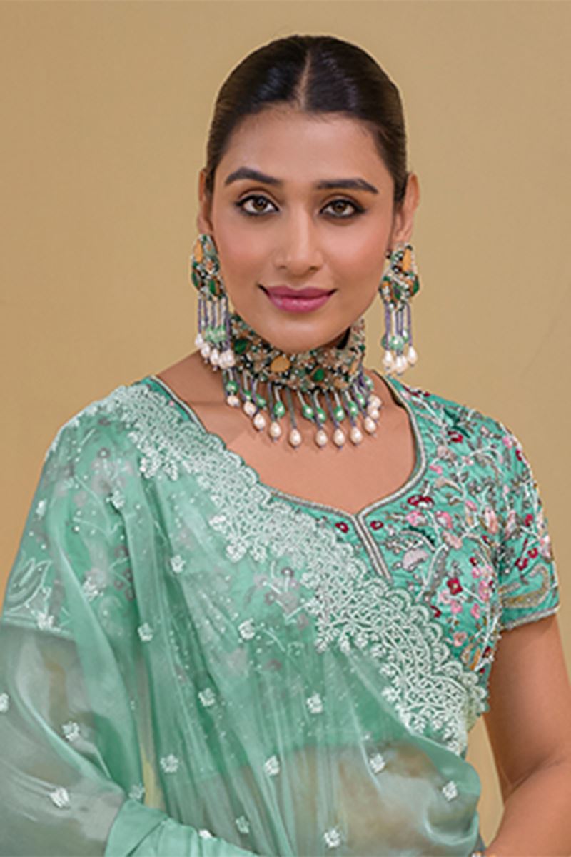 Breathtaking Banarasi Tuscany Designer Saree for Wedding, Engagement, Reception, Party, and Festivals