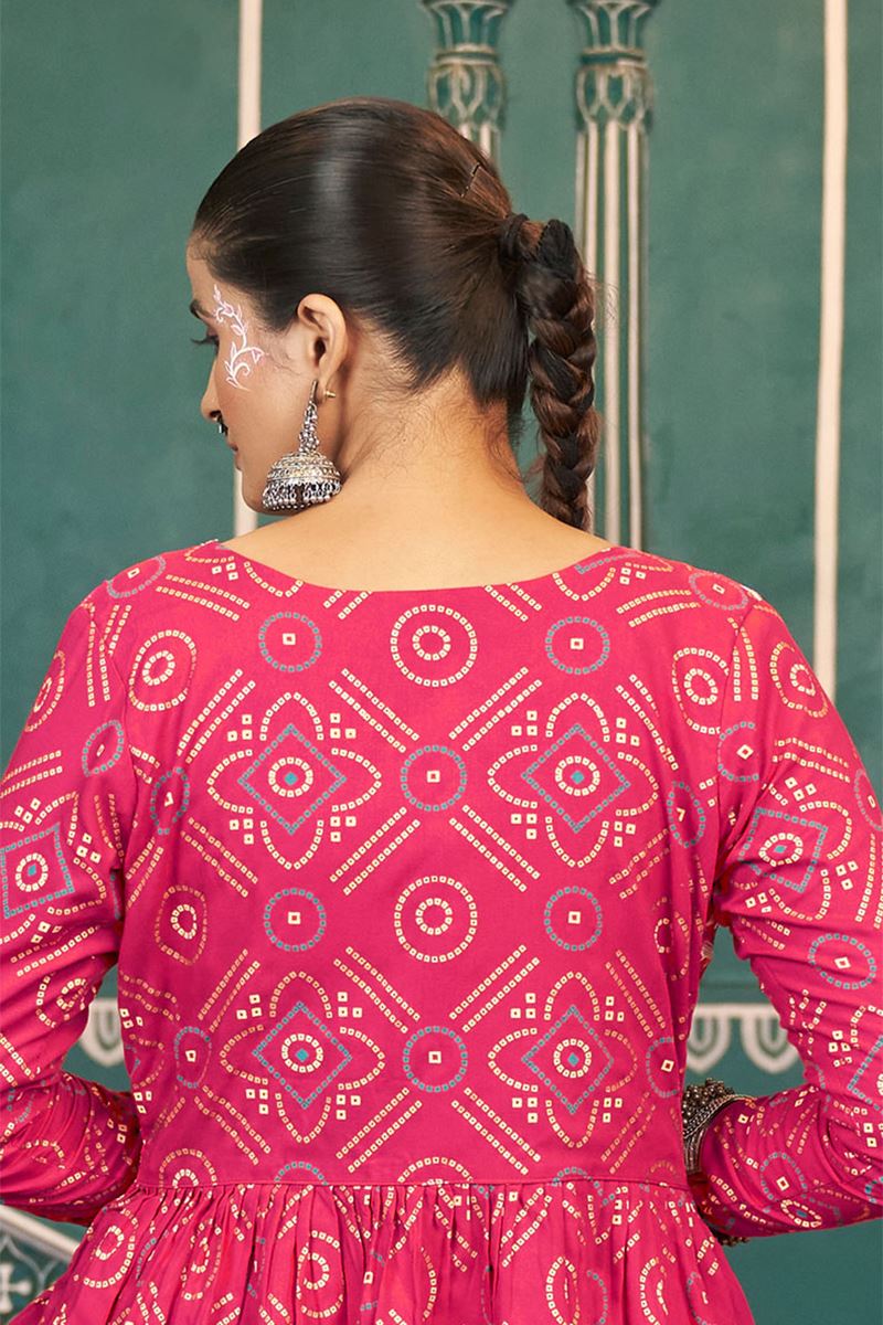 Spectacular Multi and White Designer Indo-Western Navratri Lehenga Choli for Garba Raas