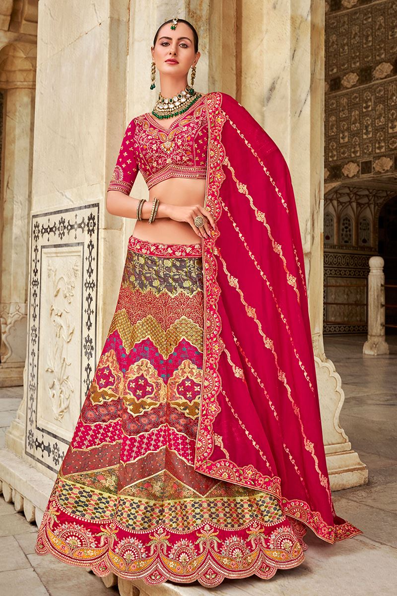 Charismatic Designer Lehenga Choli for Wedding and Reception