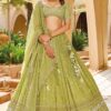 Royal Designer Lehenga Choli for Mehendi and Wedding