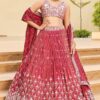 Lovely Designer Indo-Western Lehenga Choli for Engagement and Wedding