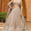 Charming Designer Indo-Western Lehenga Choli for Engagement and Reception