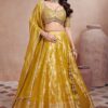 Beautiful Yellow Designer Lehenga Choli for Haldi, Festivals, and Party