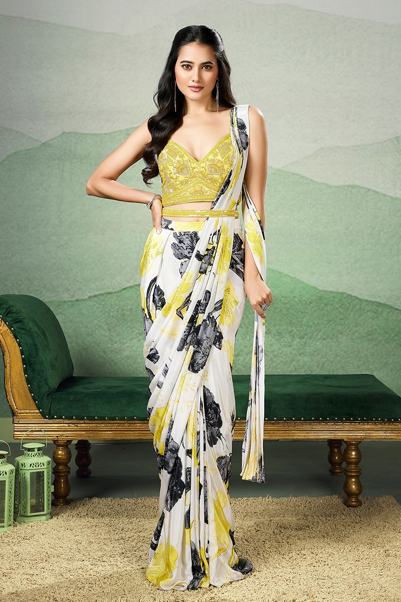 Splendid Georgette Designer Saree for Party and Reception