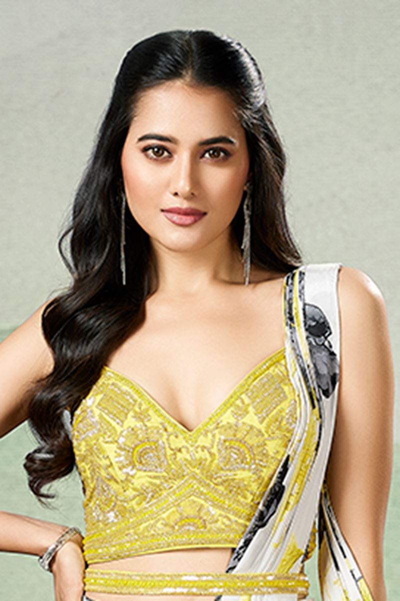 Splendid Georgette Designer Saree for Party and Reception