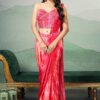 Ethnic Georgette Designer Saree for Party, Sangeet, and Reception