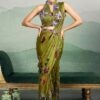 Breathtaking Georgette Designer Saree for Party and Mehendi
