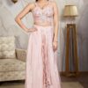 Amazing Light Pink Designer Palazzo Suit for Party