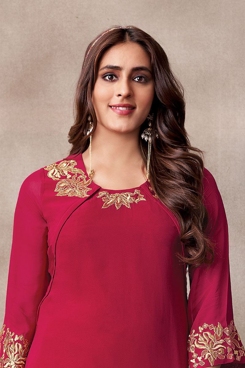 Ethnic Rani Designer Co-Ord Set for Party and Festivals