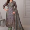 Royal Lilac Designer Straight Cut Suit for Party and Festivals