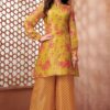 Irresistible Mustard Designer Palazzo Suit for Haldi and Party