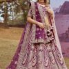 Fascinating Purple Designer Bridal Lehenga Choli for Wedding and Reception