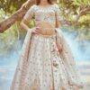 Trendy Cream Designer Bridal Lehenga Choli for Engagement, Wedding, and Reception