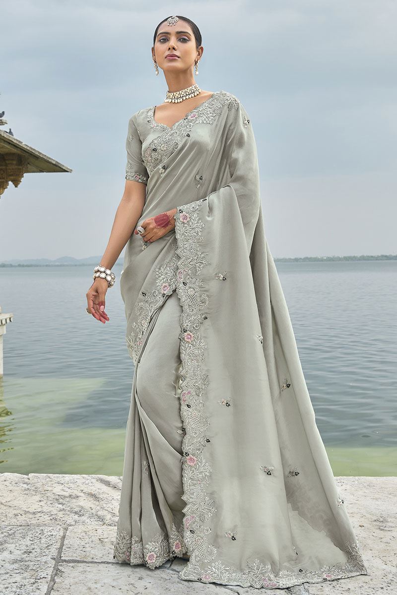 Charming Pure Banarasi Silk Saree for Wedding, Engagement, Party, and Reception