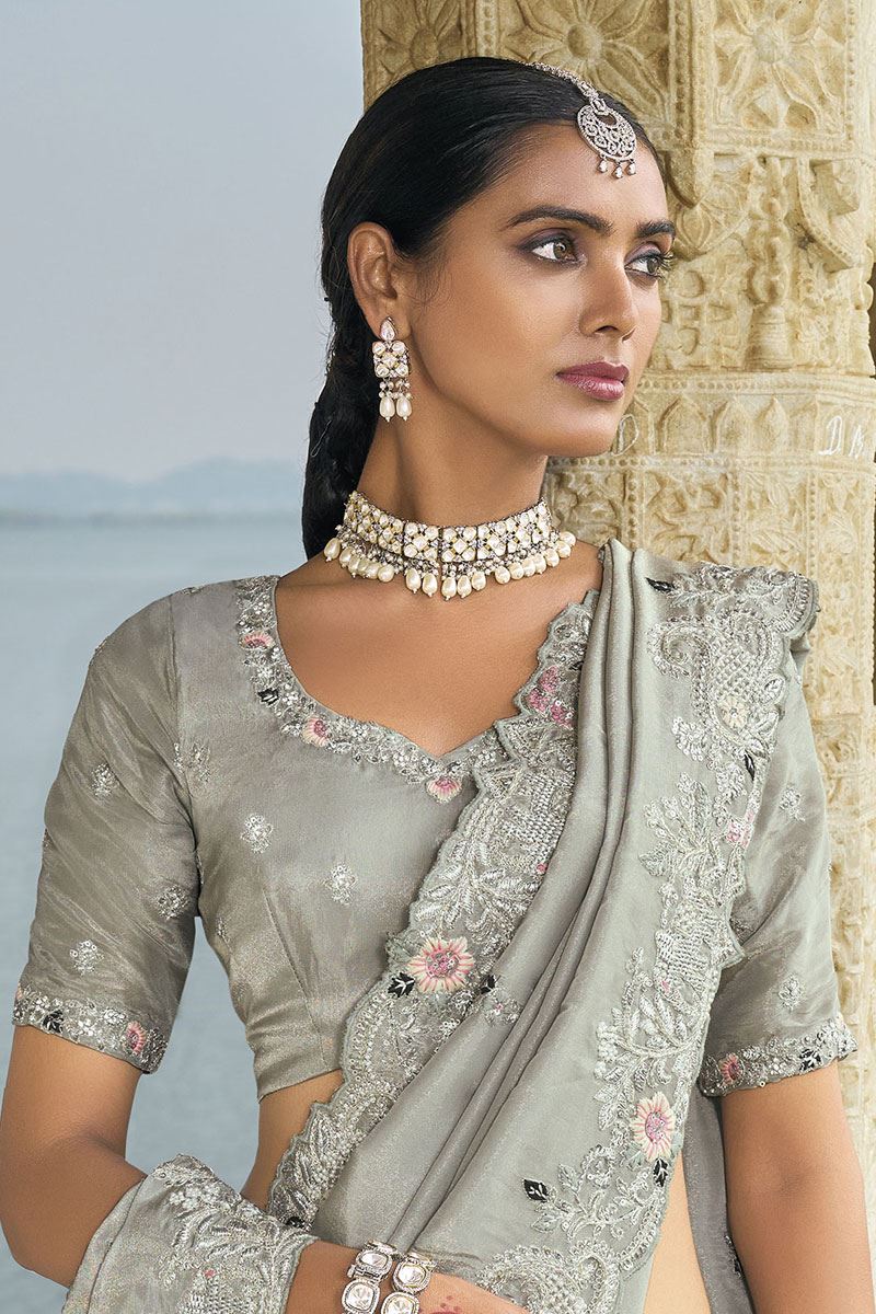 Charming Pure Banarasi Silk Saree for Wedding, Engagement, Party, and Reception