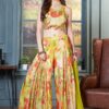 GlamorousMulti Designer Palazzo Suit for Party and Festivals