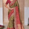 Breathtaking Pure Kanjivaram Silk Designer Saree for Wedding, Engagement, and Reception