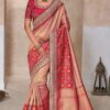 Ethnic Pure Kanjivaram Silk Designer Saree for Wedding, Engagement, and Reception