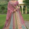 Magnificent Multi and Pink Designer Wedding Lehenga Choli for Engagement, Sangeet, and Reception
